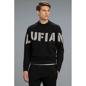 Lufian Todillo Siyah Erkek Sweatshirt
