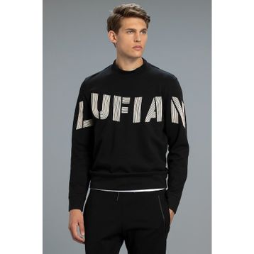 Lufian Todillo Siyah Erkek Sweatshirt