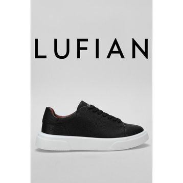 Lufian Tommy 111230280100100 Siyah Hakiki Deri Erkek Günlük Ayakkabı