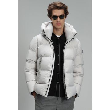 Lufian Tommy 112120156 Taş Kaz Tüyü Erkek Mont