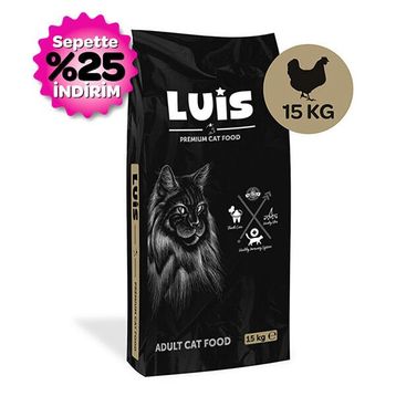Luis Tavuklu 15 kg Yetişkin Kedi Maması