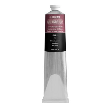 Lukas 01820014 Fildişi Siyah 200 ml 1862 Tüp Yağlı Boya