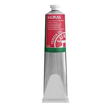 Lukas 05860014 Terzia Kromoksit Yeşili Opak 200 ml Tüp Yağlı Boya