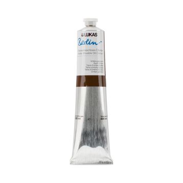 Lukas 06110014 Berlin Yanık Umbra 200 ml Tüp Yağlı Boya
