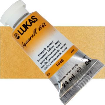 Lukas 1048 Permanent Yellow Deep Seri2 24 ml Sulu Boya