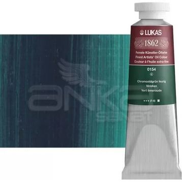Lukas 1862 eri 4 No 0154 Chromoxid Canlı Yeşil 37 ml Yağlı Boya