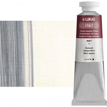 Lukas 1862 Seri 1 No 0007 Örtücü Beyaz 37 ml Yağlı Boya