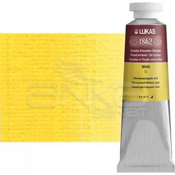 Lukas 1862 Seri 1 No 0045 Helio Saf Açık Sarı 37 ml Yağlı Boya