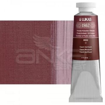 Lukas 1862 Seri 1 No 0052 Caput Mortum Koyu 37 ml Yağlı Boya