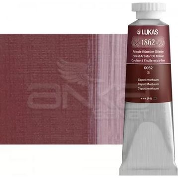 Lukas 1862 Seri 1 No 0052 Caput Mortum Koyu 37 ml Yağlı Boya