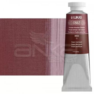 Lukas 1862 Seri 1 No 0052 Caput Mortum Koyu 37 ml Yağlı Boya