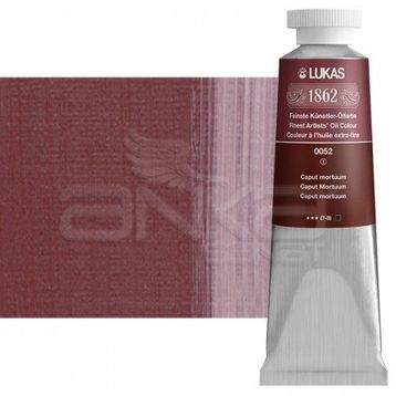 Lukas 1862 Seri 1 No 0052 Caput Mortum Koyu 37 ml Yağlı Boya
