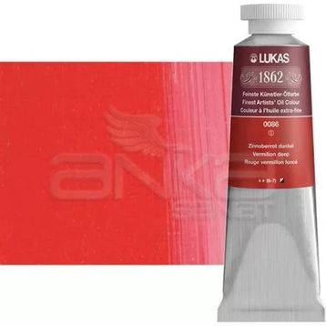 Lukas 1862 Seri 1 No 0086 Vermillion Koyu 37 ml Yağlı Boya