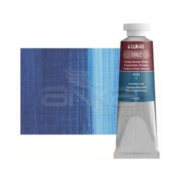 Lukas 1862 Seri 1 No 0124 Cerulean Mavi 37 ml Yağlı Boya