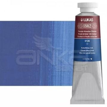 Lukas 1862 Seri 1 No 0126 Kobalt Mavi 37 ml Yağlı Boya