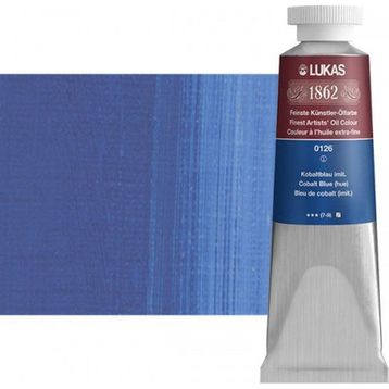 Lukas 1862 Seri 1 No 0126 Kobalt Mavi 37 ml Yağlı Boya