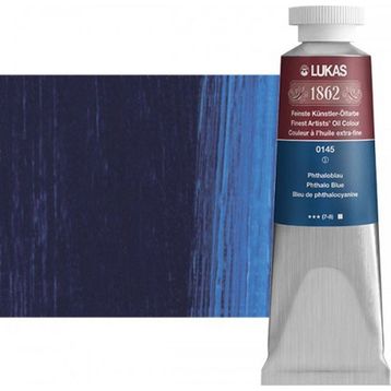 Lukas 1862 Seri 1 No 0145 Helio Saf Mavi 37 ml Yağlı Boya