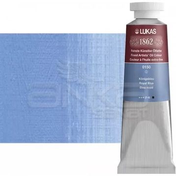 Lukas 1862 Seri 1 No 0150 Kraliyet Mavisi 4 Koyu 37 ml Yağlı Boya