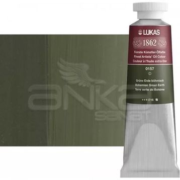 Lukas 1862 Seri 1 No 0157 Bohemya Toprak Yeşili 37 ml Yağlı Boya