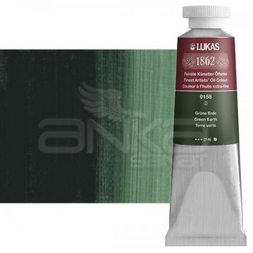 Lukas 1862 Seri 1 No 0158 Verona Toprak Yeşili 37 ml Yağlı Boya
