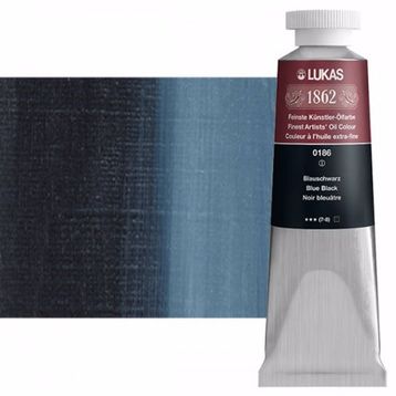 Lukas 1862 Seri 1 No 0186 Mavi Siyah 37 ml Yağlı Boya