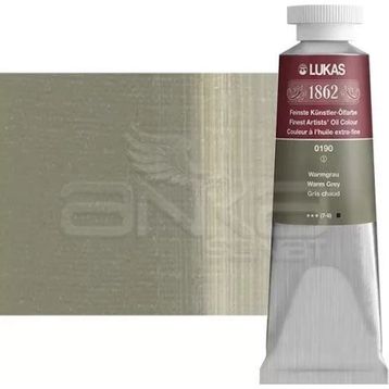 Lukas 1862 Seri 1 No 0190 Gri 1 37 ml Yağlı Boya