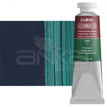 Lukas 1862 Seri 1 No 0194 Orta Helio Saf Yeşil 37 ml Yağlı Boya