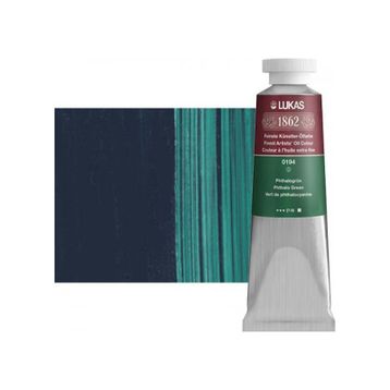 Lukas 1862 Seri 1 No 0194 Orta Helio Saf Yeşil 37 ml Yağlı Boya