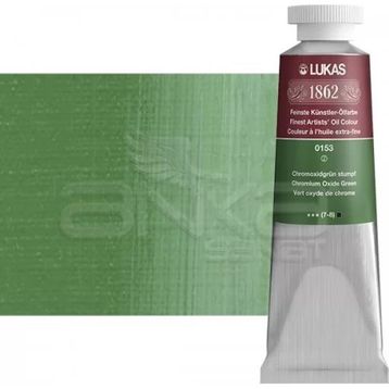 Lukas 1862 Seri 2 No 0153 Cansız Chromoxid Yeşil 37 ml Yağlı Boya