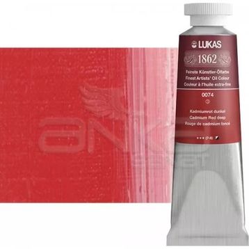 Lukas 1862 Seri 3 No 0074 Kadmium Koyu Kırmızı 37 ml Yağlı Boya