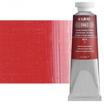 Lukas 1862 Seri 3 No 0074 Kadmium Koyu Kırmızı 37 ml Yağlı Boya
