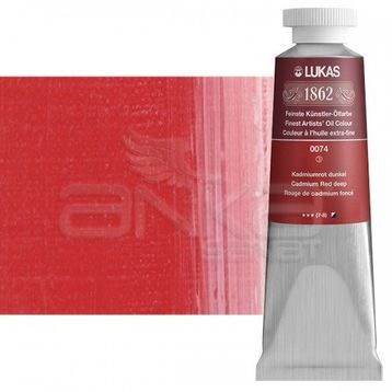 Lukas 1862 Seri 3 No 0074 Kadmium Koyu Kırmızı 37 ml Yağlı Boya