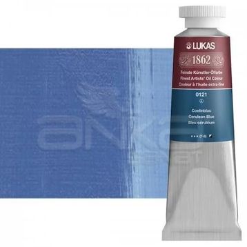 Lukas 1862 Seri 4 No 0121 Coelin Mavi 37 ml Yağlı Boya