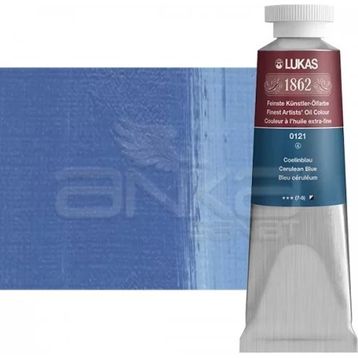 Lukas 1862 Seri 4 No 0121 Coelin Mavi 37 ml Yağlı Boya