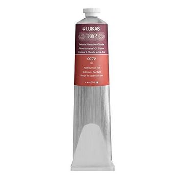 Lukas 1862 Tüp Kadmium Açık Kırmızı 200 ml Yağlı Boya
