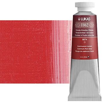 Lukas 1862 Tüp Kadmium Koyu Kırmızı 37 ml Yağlı Boya