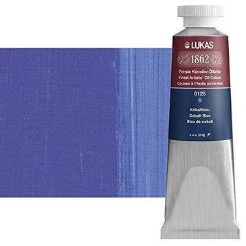 Lukas 1862 Tüp Kobalt Koyu Mavi 37 ml Yağlı Boya