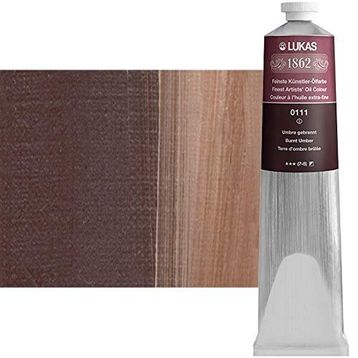 Lukas 1862 Tüp Yanık Umbra 200 ml Yağlı Boya