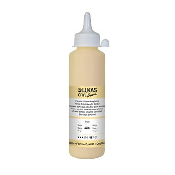 Lukas Liquid Bej 250ml Akrilik Boya