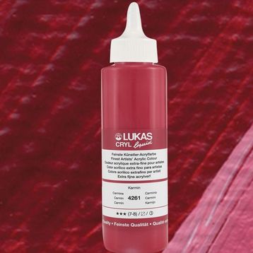 Lukas Liquid Carmine 250ml Akrilik Boya