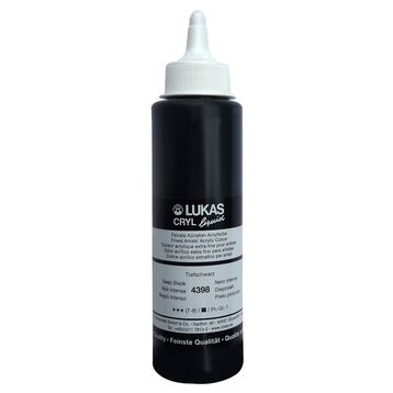 Lukas Liquid Koyu Siyah 250ml Akrilik Boya