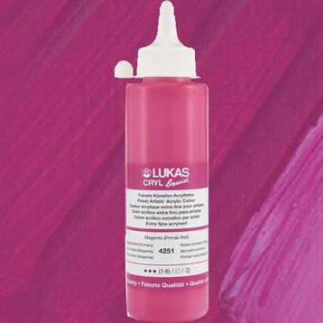 Lukas Liquid Magenta (Primer) 250ml Akrilik Boya