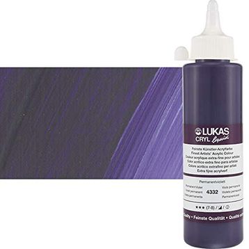 Lukas Liquid Permanent Violet 250ml Akrilik Boya