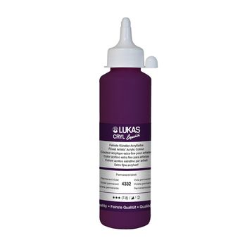 Lukas Liquid Permanent Violet 250ml Akrilik Boya