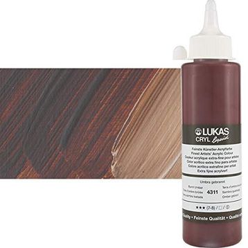 Lukas Liquid Yanik Umber 250ml Akrilik Boya