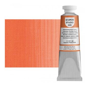 Lukas Studio 0229 Kadmium Orange Yağlı Boya