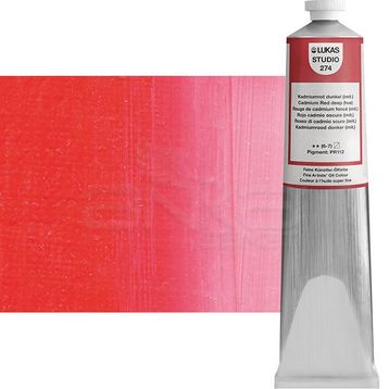 Lukas Studio 274 Cadmium Red Deep 200 ml Yağlı Boya