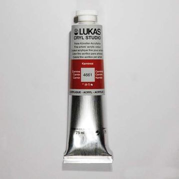 Lukas Studio Carmine Kırmızı 75ml Akrilik Boya