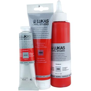 Lukas Studio Civa Sülfit Kırmızı 75ml Akrilik Boya