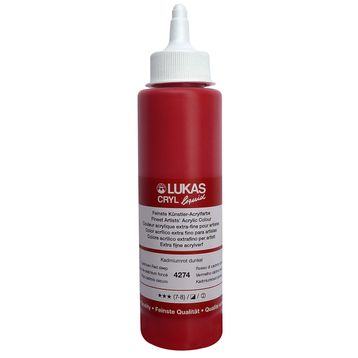 Lukas Studio Kadmium Koyu Kırmızı 250ml Akrilik Boya